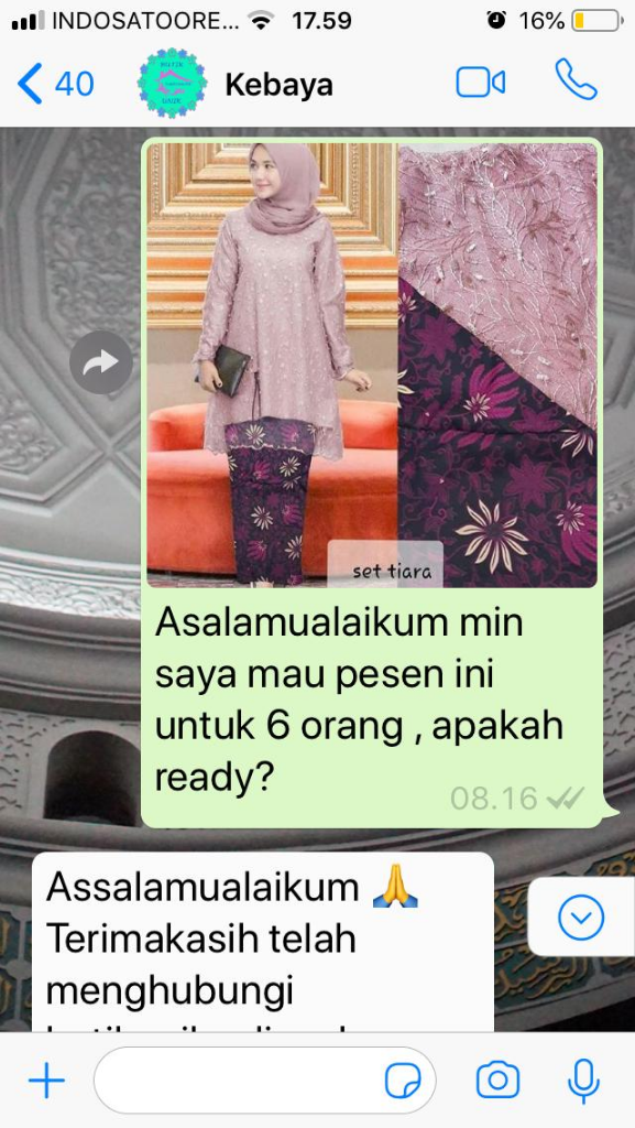 BUTIK UNIK ONLINE SHOP PENIPU