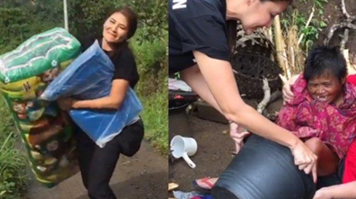 Intip Aksi Tamara Bleszynski Saat Lakukan Aksi Sosial dan Kemanusiaan