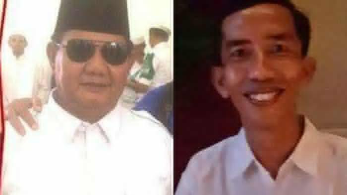 Adu Kemiripan Antara Jokowi KW dan Prabowo KW yang Sempat Viral di Media Sosial