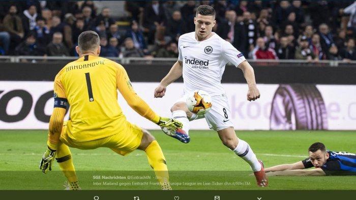 Hasil Liga Europa - Inter Milan Gugur Ditendang Frankfurt