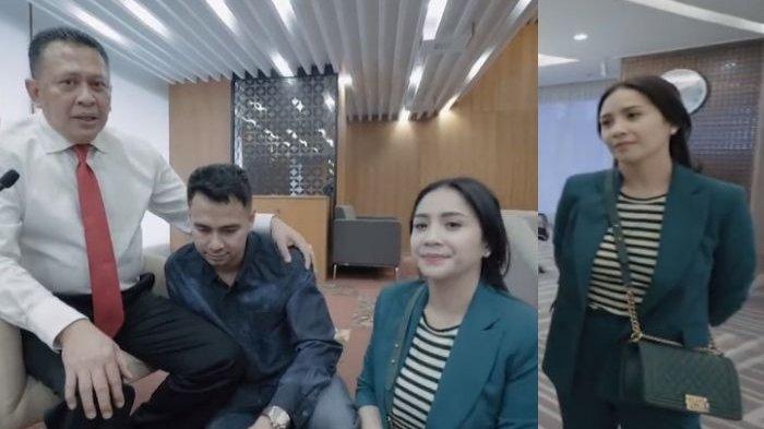 Intip Tas Selempang Mewah yang Dikenakan Nagita Slavina Saat Kunjungi Gedung DPR