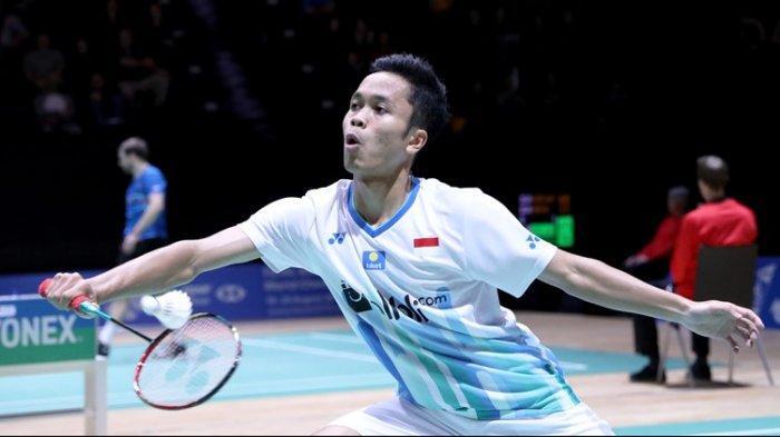 Jadwal Swiss Open 2019 - Anthony Sinisuka Ginting Hadapi Lin Dan
