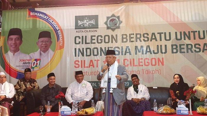 Ma'ruf Amin Terus Perkuat Basis Pemilih Menjelang Debat Ketiga Pilpres