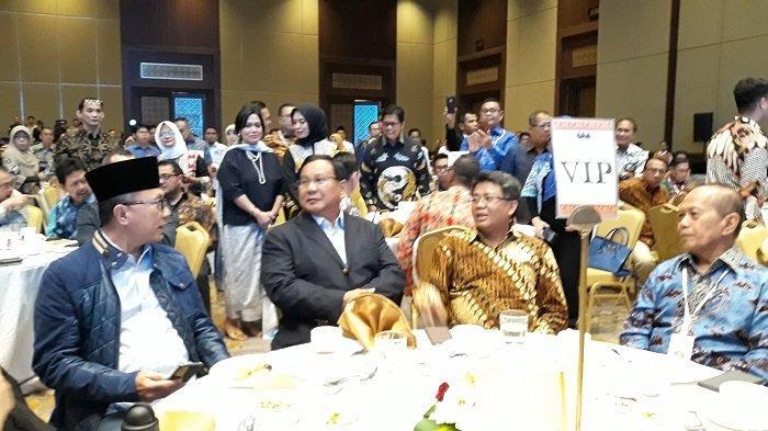 Prabowo dan Sandiaga Berkumpul dengan Elit BPN Bahas Kampanye
