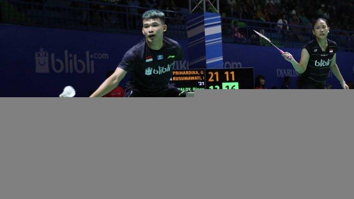 Swiss Open 2019: Rinov Rivaldy/Pitha Haningtyas Mentari Melenggang ke Semifinal