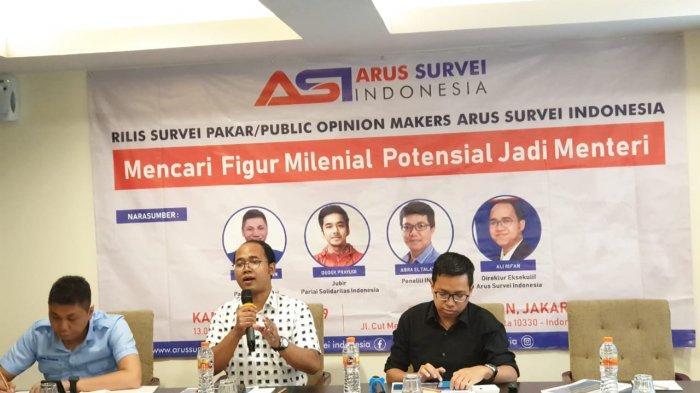 Politikus Demokrat dan PSI Apresiasi Survei Menteri Milenial