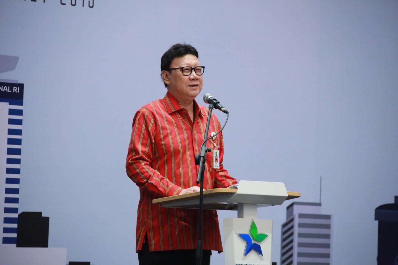 Mendagri Buka Rakornas Perpustakaan 2019