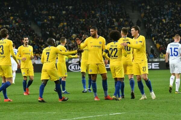 Pesta Gol di Kandang Kiev, Chelsea Lolos ke Perempat Final Liga Eropa