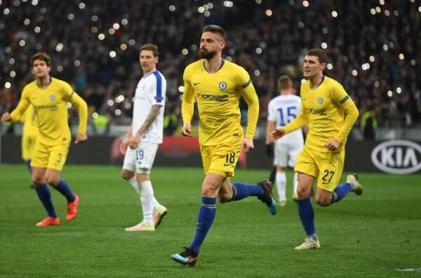Pesta Gol di Kandang Kiev, Chelsea Lolos ke Perempat Final Liga Eropa