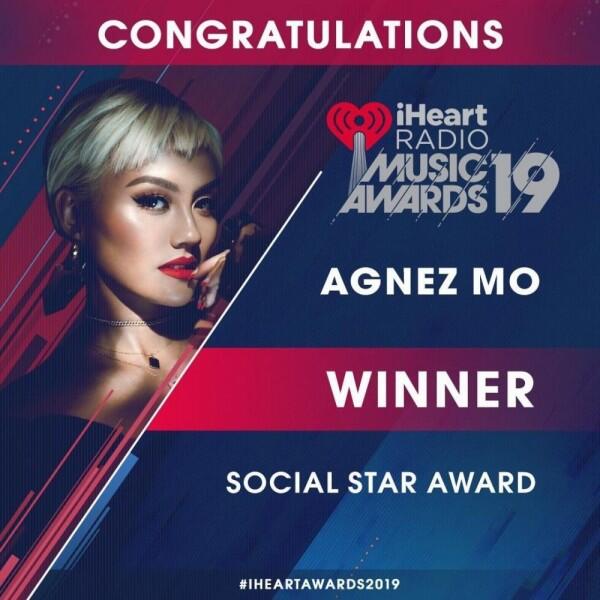 Menang iHeart Radio Music Awards, 7 Pencapaian Internasional Agnez Mo