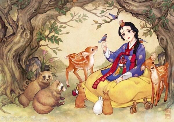 Seperti Apa Jadinya Jika Tokoh Disney Berasal dari Korea Selatan?