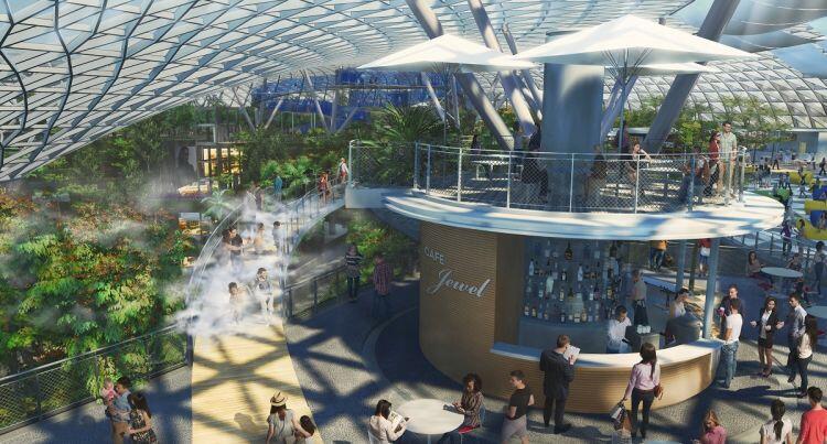 Megahnya Jewel Changi Airport Singapore - Saatnya Impian Jadi Nyata