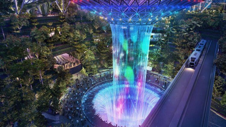 Megahnya Jewel Changi Airport Singapore - Saatnya Impian Jadi Nyata