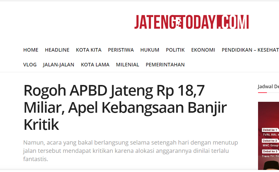 3,8 Juta Penduduk Jateng Miskin, Tertinggi Kedua Nasional