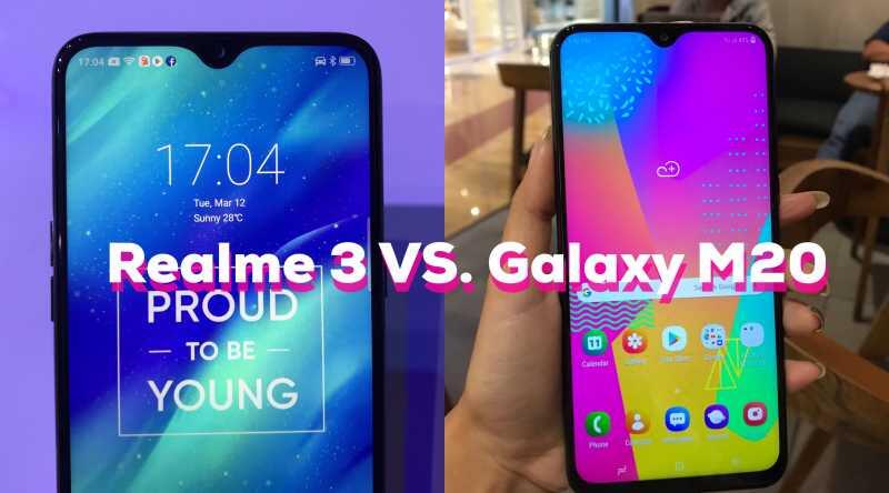 Adu Ngebut realme 3 dan Samsung M20