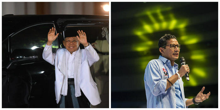 Visi misi Ma'ruf dan Sandiaga menjelang debat ketiga