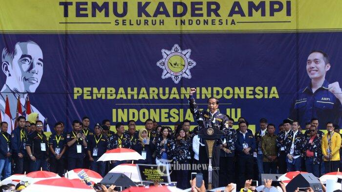 Jokowi Minta AMPI Terus Jaga Persatuan Bangsa Meski Berbeda Pilihan Politik