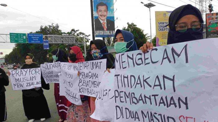 Muslim Palu Gelar Aksi Solidaritas untuk Korban Penembakan di Selandia Baru