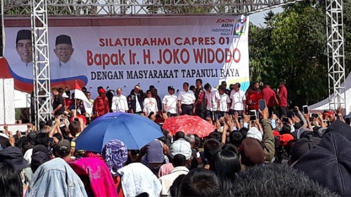 Jokowi Minta Tapanuli Utara Bisa Meraih Suara Paling Sedikit 97 Persen