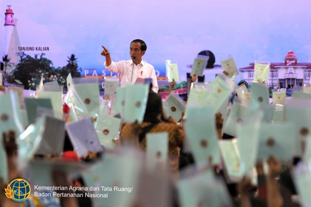 Presiden Tekankan Pentingnya Memiliki Sertifikat Tanah
