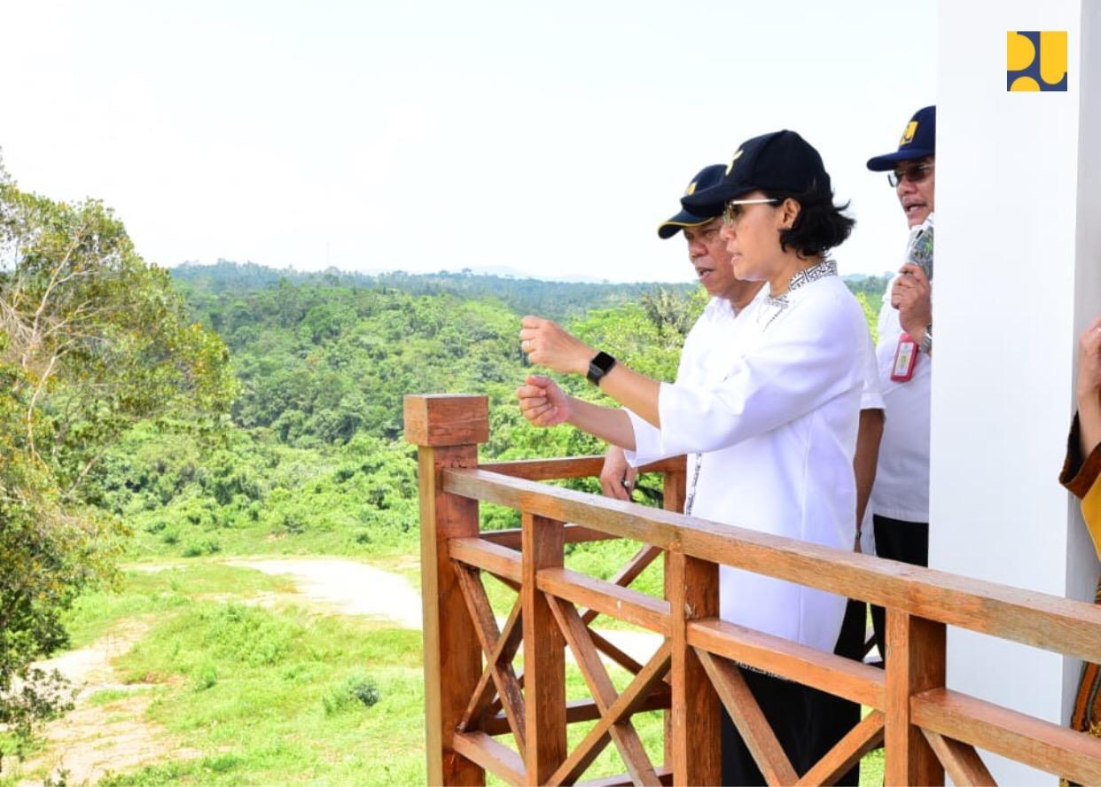 Progres 98%, Bendungan Sindangheula Mampu Airi Irigasi 1.000 Hektare