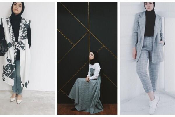 10 Gaya Hijab Ayudia Bing Slamet, Simple Tapi Tetap Fashionable