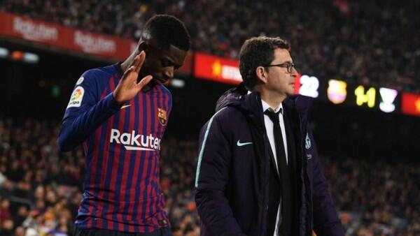 Dibekap Cedera Hamstring, Ousmane Dembele Absen Selama Sebulan