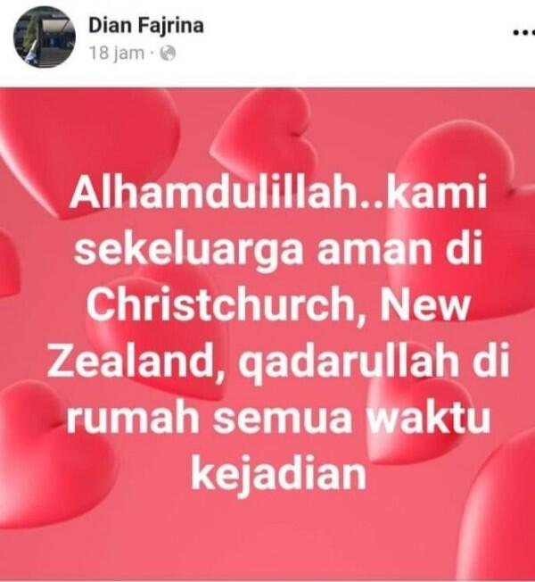 Kisah Keluarga asal Aceh yang Lolos Penembakan di Masjid Christchurch