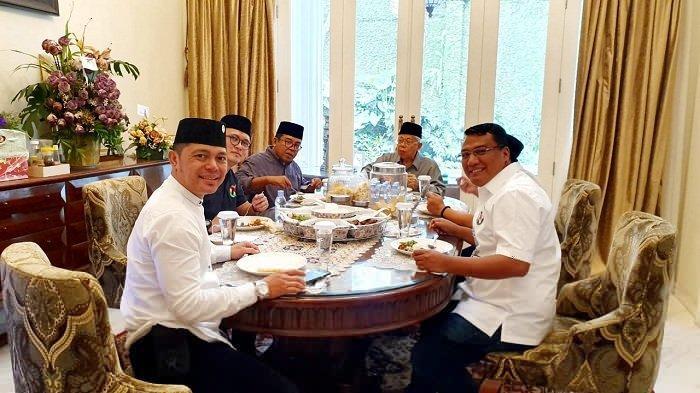 Sebelum Debat, Maruf Amin Makan Ikan Bawal dan Bertemu Kiai Sepuh
