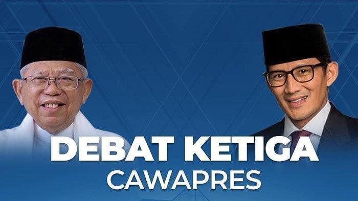 Live Streaming Debat Cawapres 2019 Malam Ini 20.00 WIB - Live Streaming Trans TV