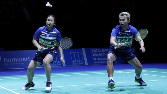 Swiss Open 2019: Rinov Rivaldy/Pitha Haningtyas Mentari Bakal Tampil di Final
