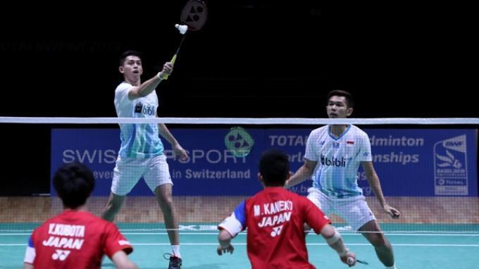 Menang Straight Game, Fajar/Rian Lolos ke Final Swiss Open 2019