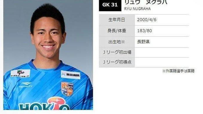 Kabar Terbaru dari Liga Jepang, Ini Sedikit soal Kiper Berdarah Indonesia