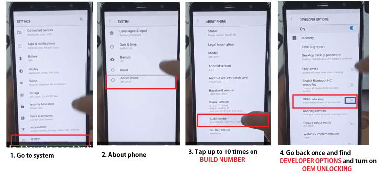 Bypass Akun Google FRP Samsung Galaxy J6 + SM-J610F FRP | SM-J610G / DS FRP