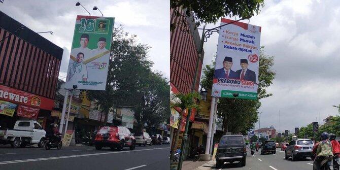 Baliho Romahurmuziy Bersama Jokowi-Ma'ruf di Boyolali Diganti Gambar Prabowo-Sandi