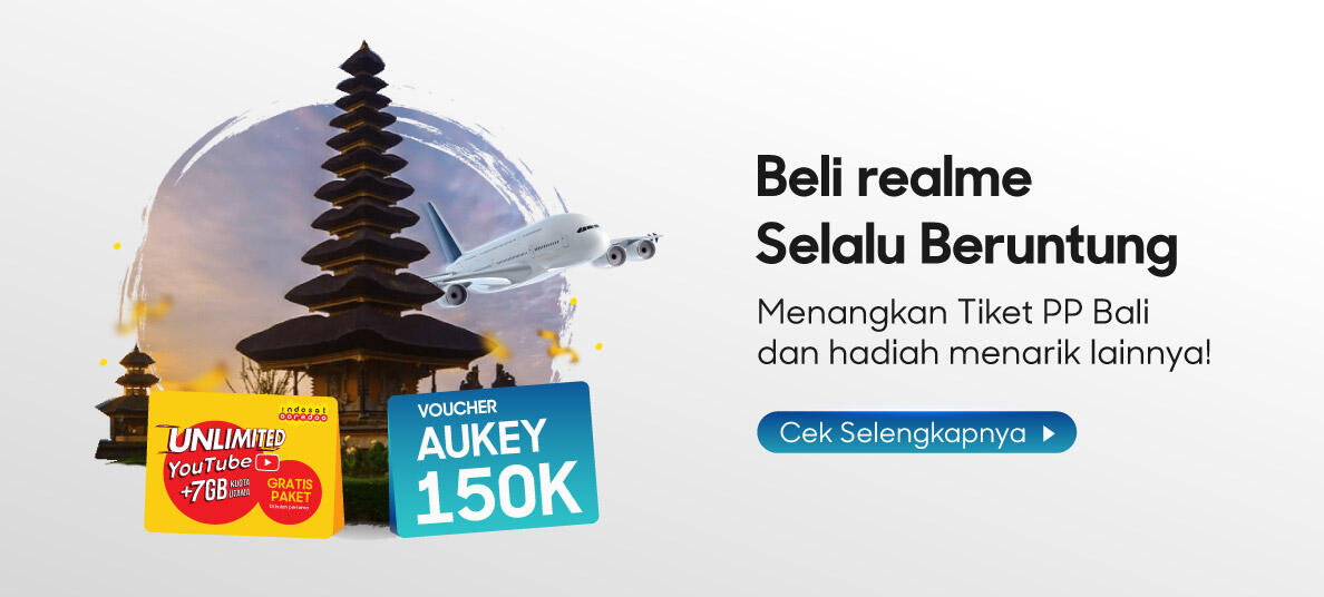 Beli Realme 3 di Flash Sale Lazada Bisa Liburan Gratis ke Bali ? Ya Kali Nggak Kuy!