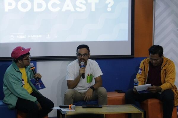 Intip Keseruan Kelas Podcast Perdana di Sini, Gan Sis!