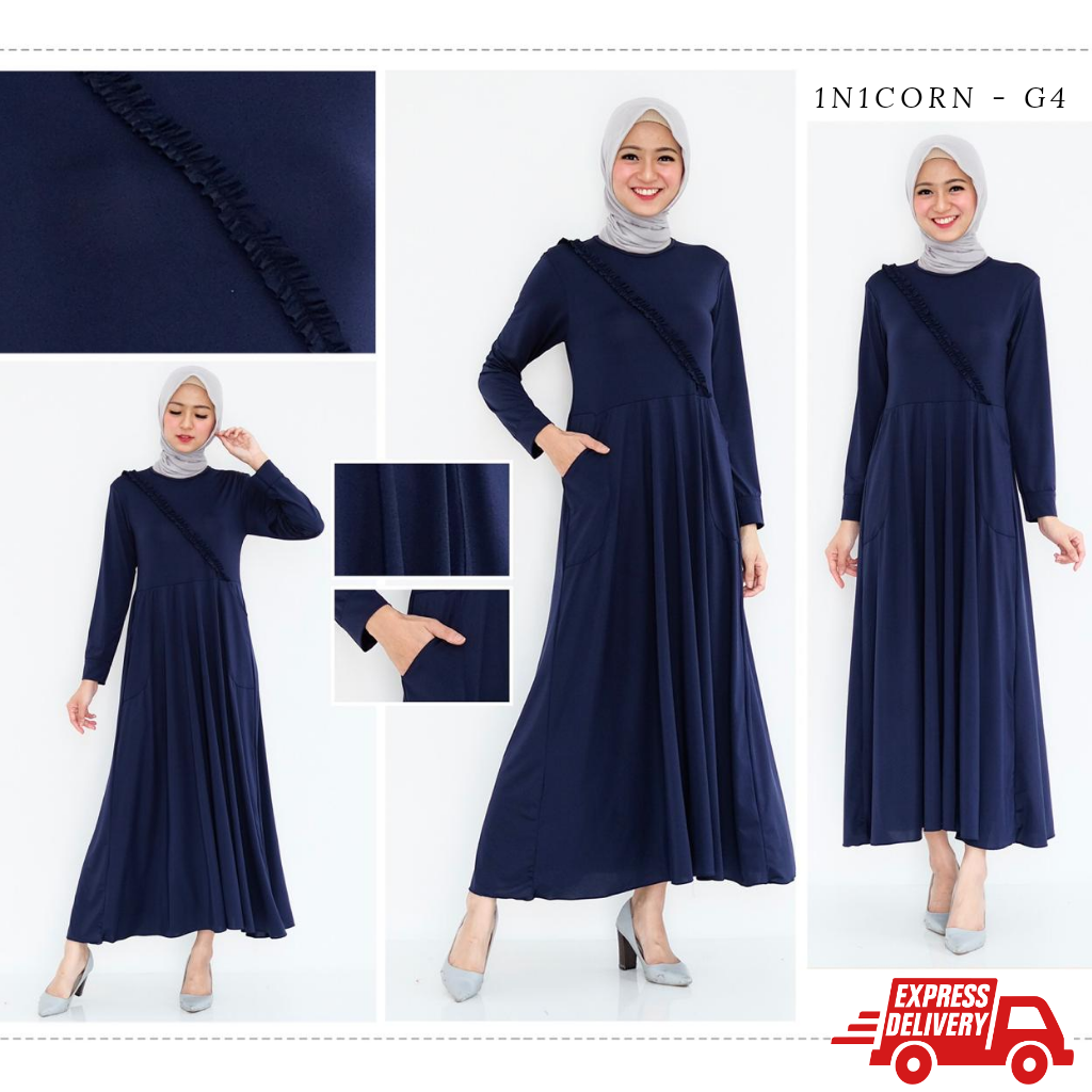 Dropshipper atau Reseller Baju  Gamis Tunik  Muslim 1N1 