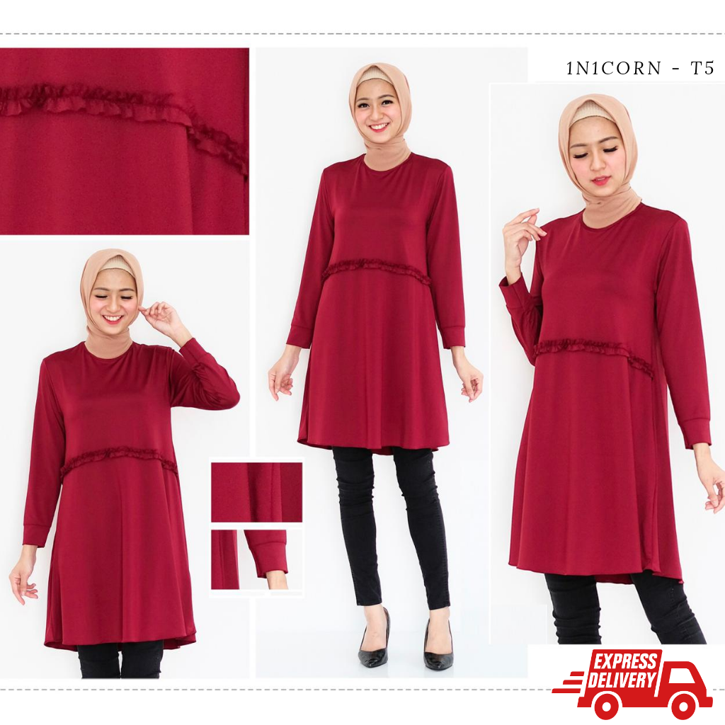 Dropshipper atau Reseller Baju  Gamis Tunik  Muslim 1N1 