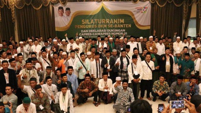 DKM Banten Deklarasi Dukungan ke Jokowi-Ma'ruf