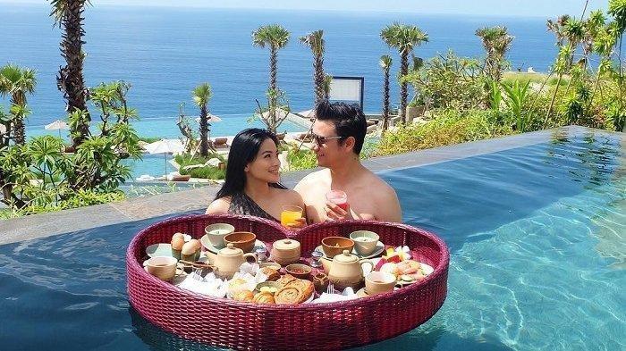 Olahraga di Senayan, Titi Kamal dan Keluarga Asyik Main Sepatu Roda