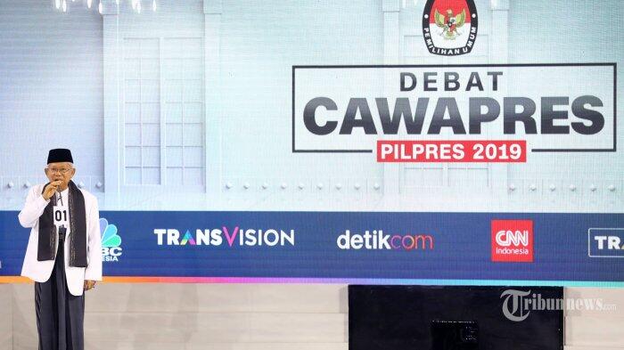 Dewat Cawapres 2019, Ma'ruf Amin Kenalkan DUDI hingga Cyber University