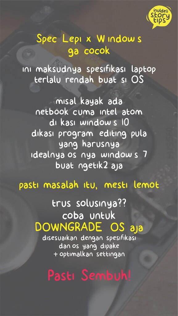 SOLUSI TEPAT LAPTOP CEPAT - INULDELI JOGJA