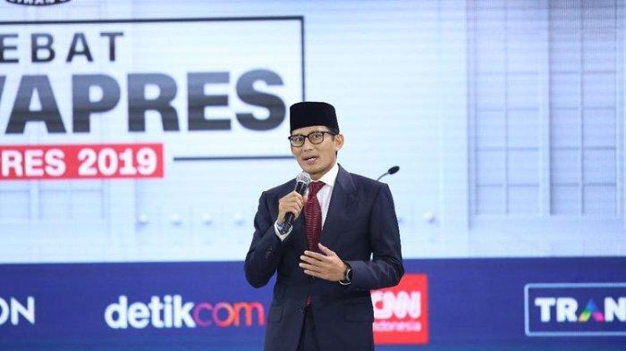 Sandiaga Janji Sumbang Gaji Jika Terpilih Jadi Wapres, Ini Tanggapan Kubu Jokowi