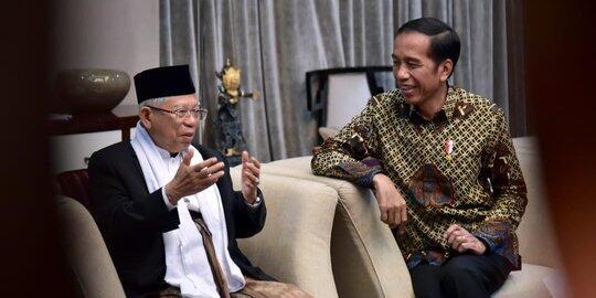Bertemu Relawan, Ma'ruf Bicara Uang Negara Bocor dan Lari ke Luar Negeri