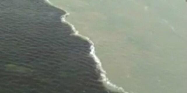 Geger Air Laut Dua Warna Tak Bisa Bercampur di Jembatan Suramadu
