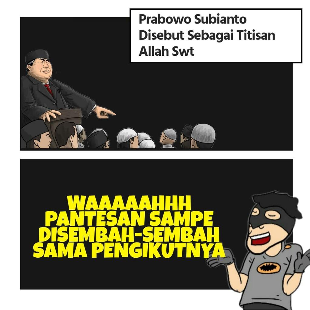 Kultus Pribadi yang Menyesatkan, Prabowo Disebut sebagai Titisan Allah SWT