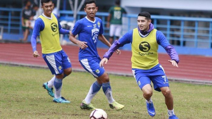 Kembali Berlatih, Pemain Persib Bandung Terlihat Segar Setelah Libur Sepekan