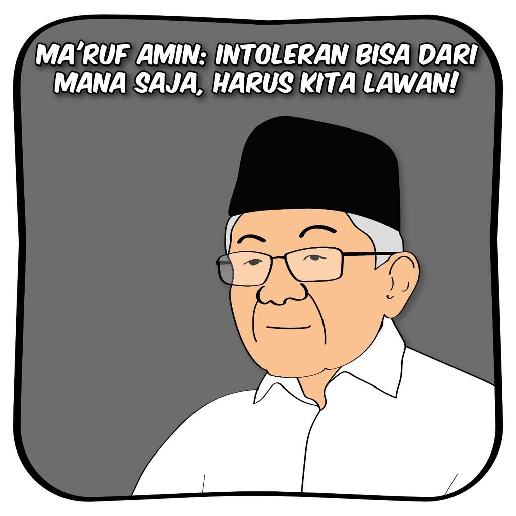 Kiai Maruf Imbau Tokoh Agama Cegah Paham Intoleran