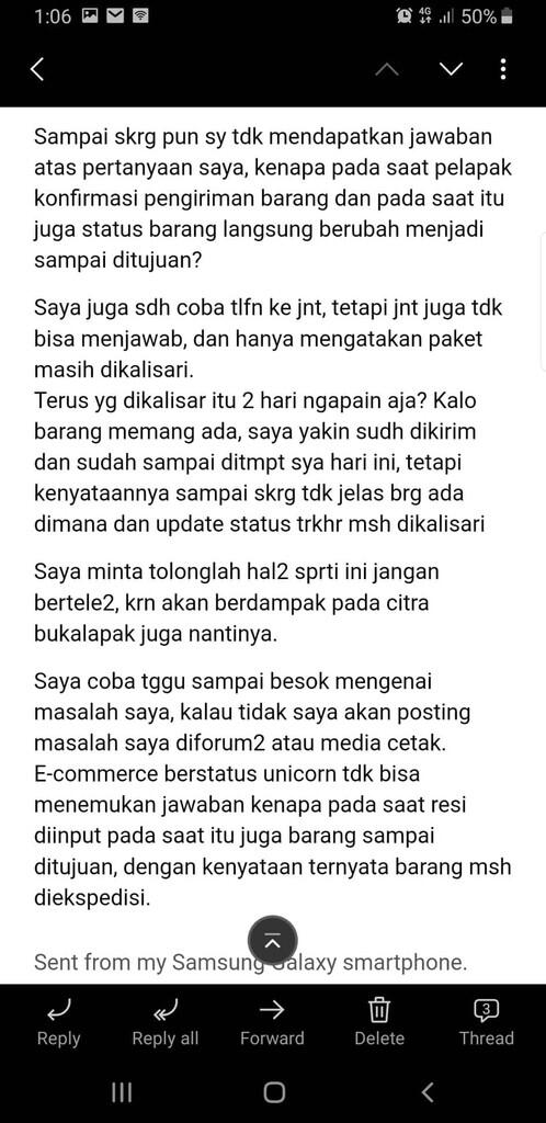 LAMBATNYA BUKALAPAK DALAM MENANGANI INDIKASI PENIPUAN